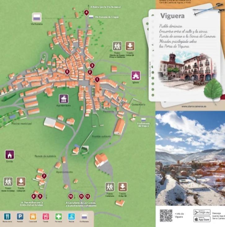 Un Apartamento Con Vistas Viguera Bagian luar foto